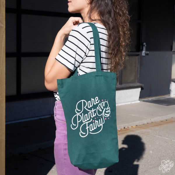 Rare Plant Fairy ® Canvas Tote Bag (Green)